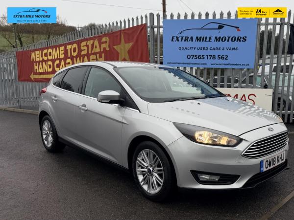 Ford Focus 1.0T EcoBoost Zetec Edition Hatchback 5dr Petrol Manual Euro 6 (s/s) (125 ps)