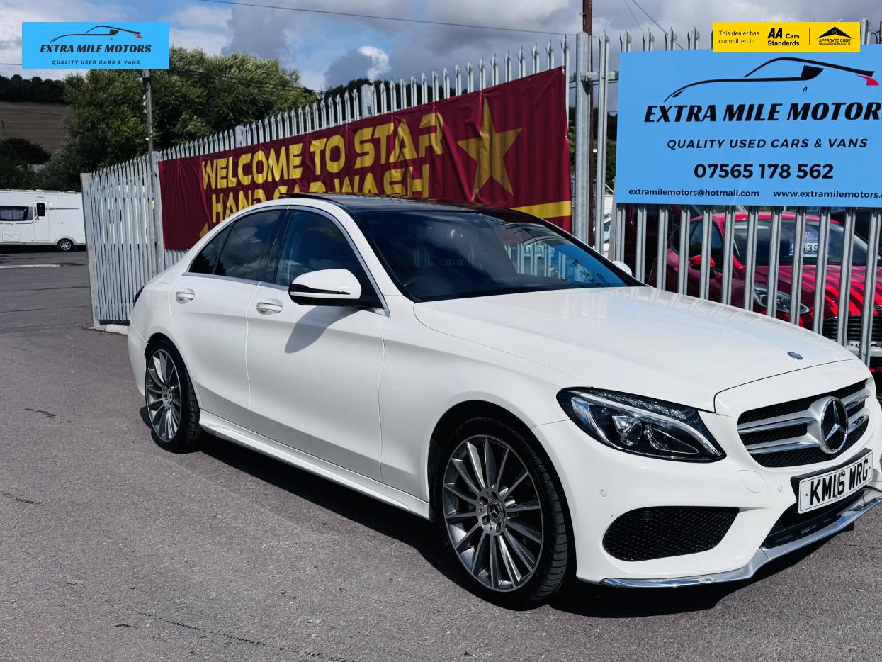 Mercedes-Benz C Class 1.6 C200d AMG Line (Premium) Saloon 4dr Diesel G-Tronic+ Euro 6 (s/s) (136 ps)