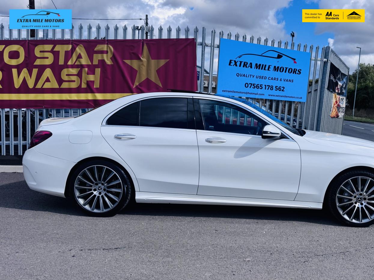 Mercedes-Benz C Class 1.6 C200d AMG Line (Premium) Saloon 4dr Diesel G-Tronic+ Euro 6 (s/s) (136 ps)