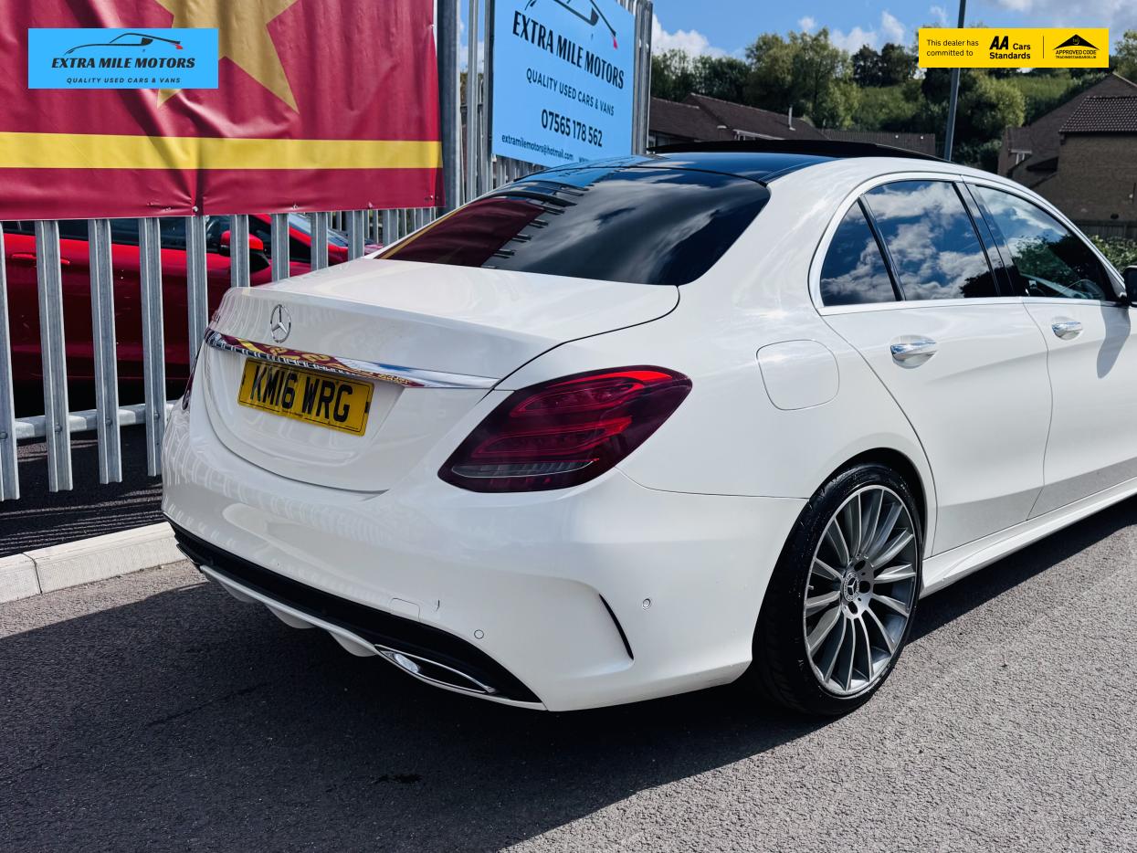 Mercedes-Benz C Class 1.6 C200d AMG Line (Premium) Saloon 4dr Diesel G-Tronic+ Euro 6 (s/s) (136 ps)