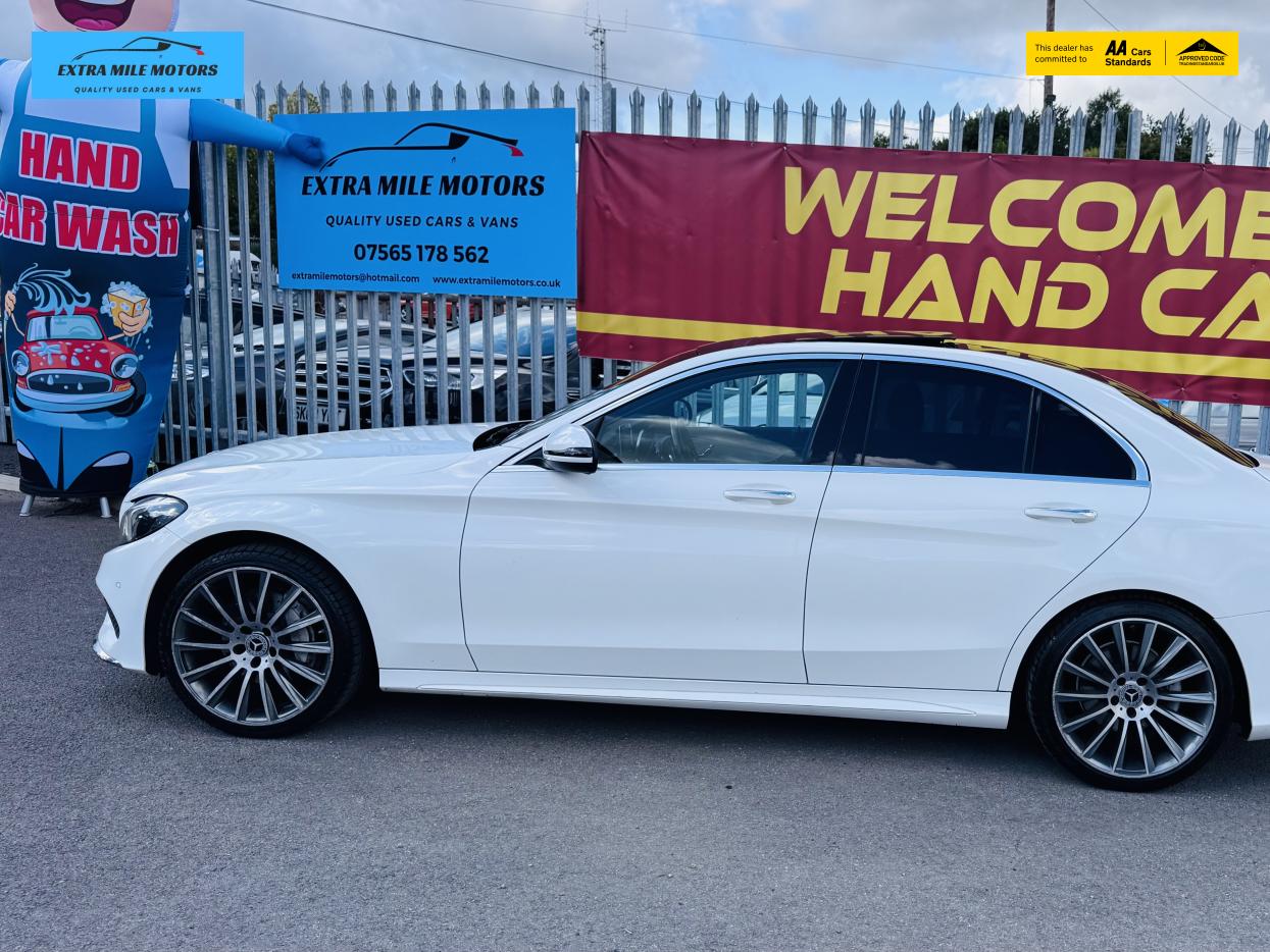 Mercedes-Benz C Class 1.6 C200d AMG Line (Premium) Saloon 4dr Diesel G-Tronic+ Euro 6 (s/s) (136 ps)