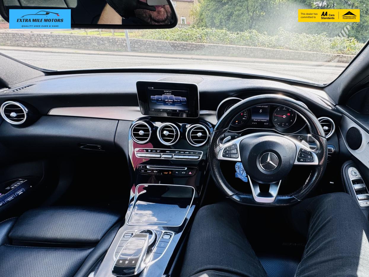 Mercedes-Benz C Class 1.6 C200d AMG Line (Premium) Saloon 4dr Diesel G-Tronic+ Euro 6 (s/s) (136 ps)