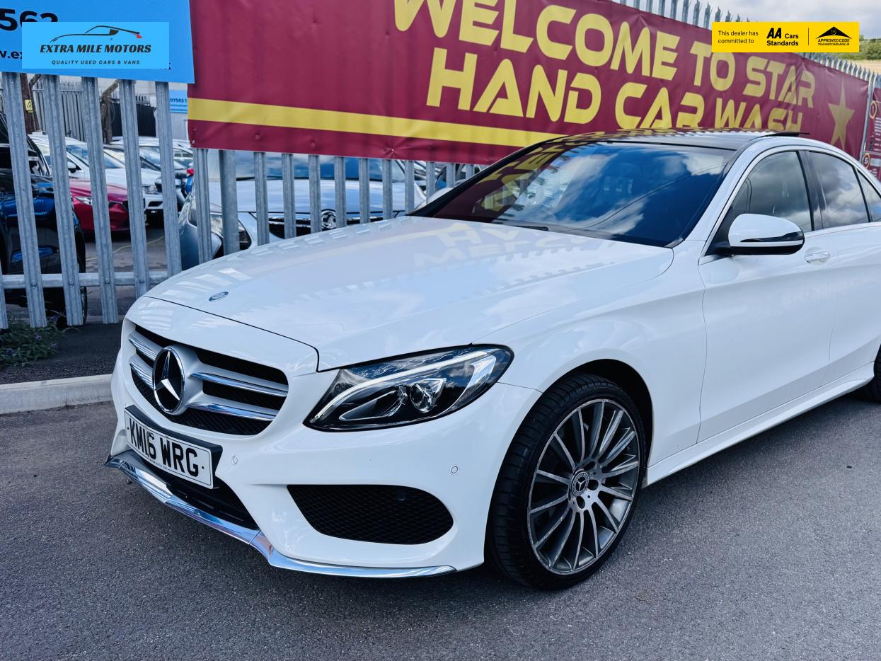 Mercedes-Benz C Class 1.6 C200d AMG Line (Premium) Saloon 4dr Diesel G-Tronic+ Euro 6 (s/s) (136 ps)
