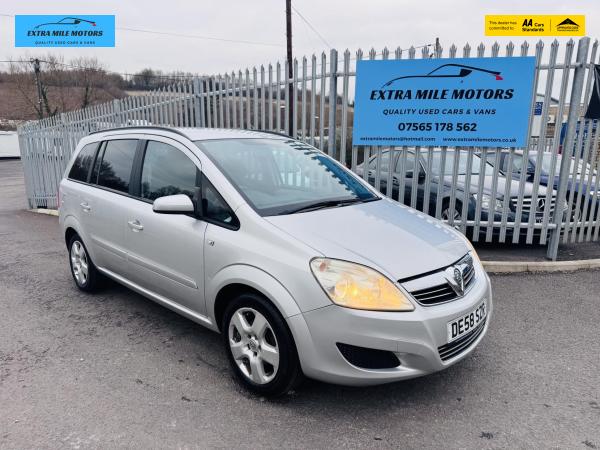 Vauxhall Zafira 1.6 Exclusiv MPV 5dr Petrol Manual Euro 4 (105 ps)