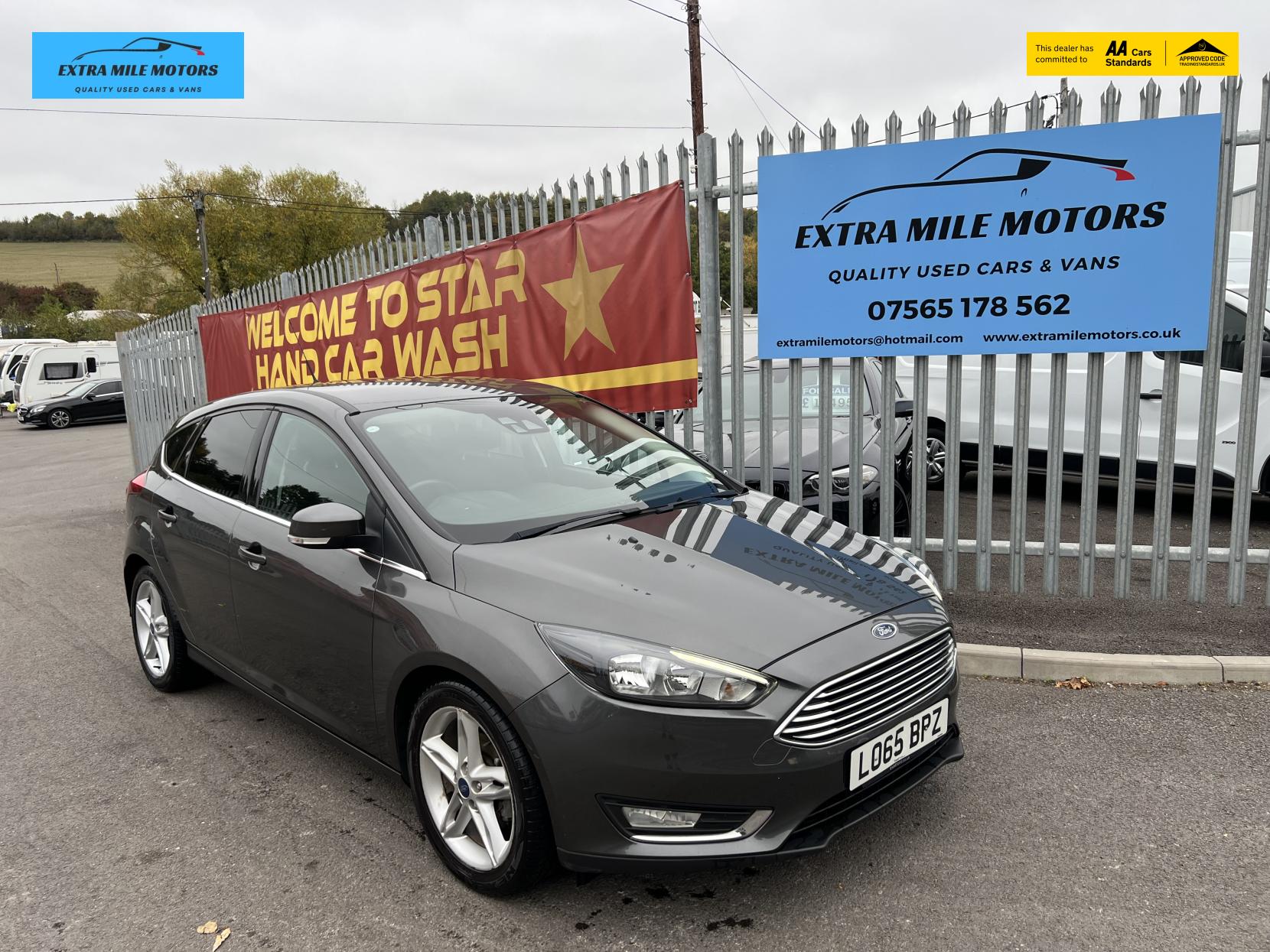 Ford Focus 1.0T EcoBoost Titanium Hatchback 5dr Petrol Manual Euro 6 (s/s) (125 ps)