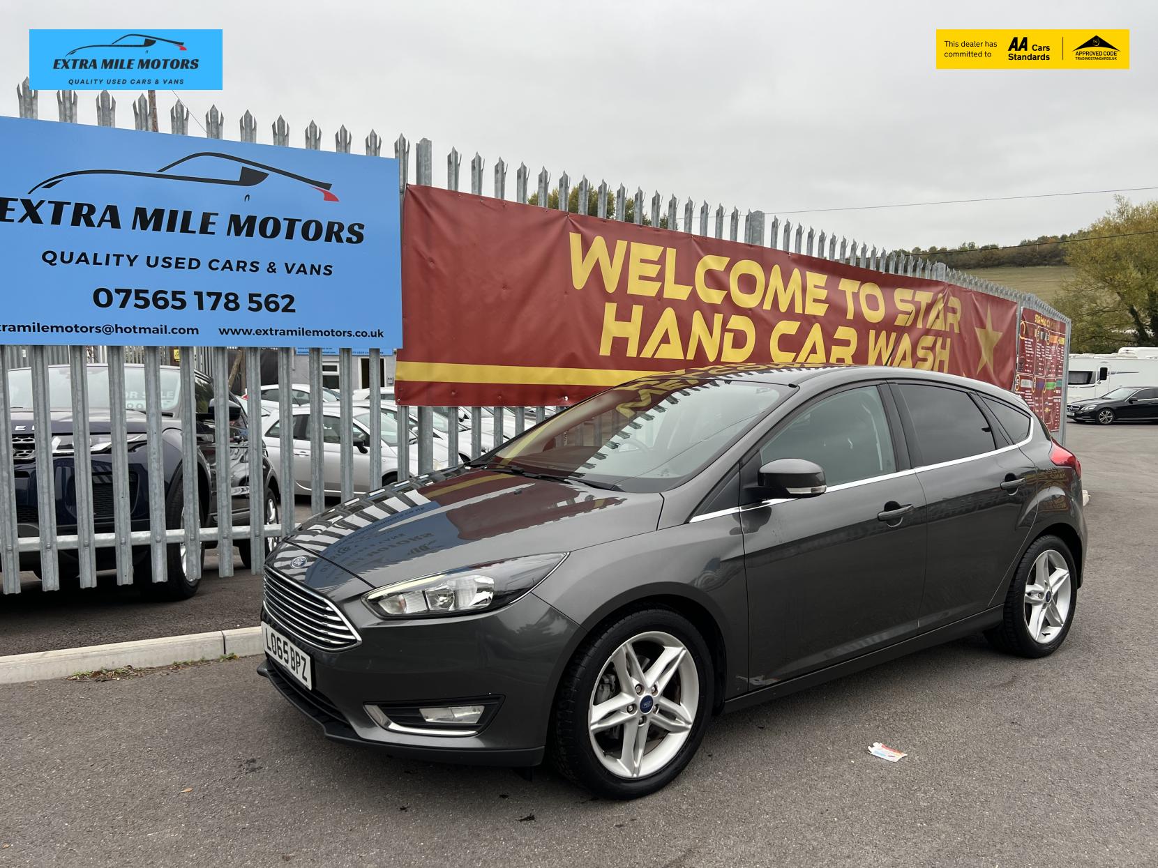 Ford Focus 1.0T EcoBoost Titanium Hatchback 5dr Petrol Manual Euro 6 (s/s) (125 ps)
