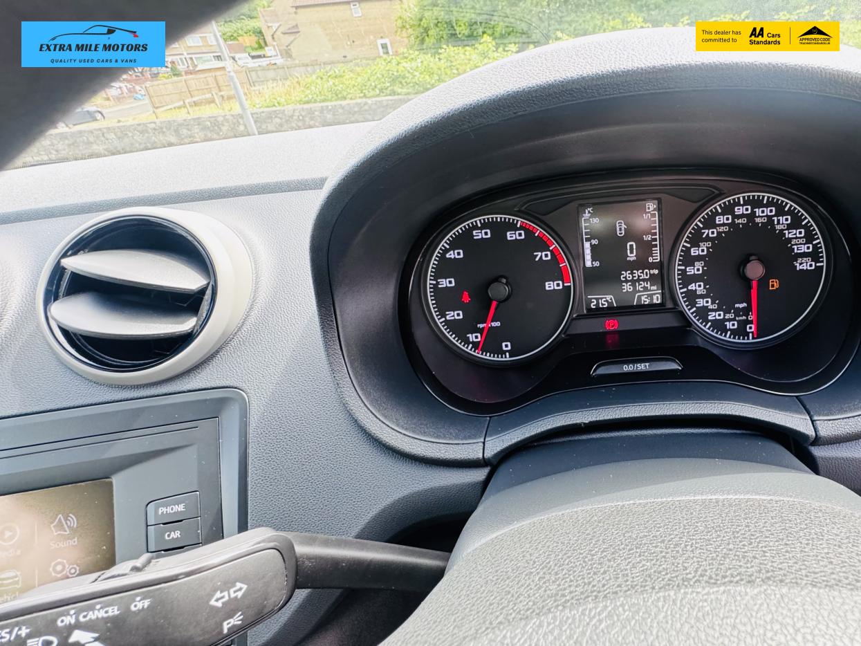 SEAT Ibiza 1.0 SOL Sport Coupe 3dr Petrol Manual Euro 6 (75 ps)