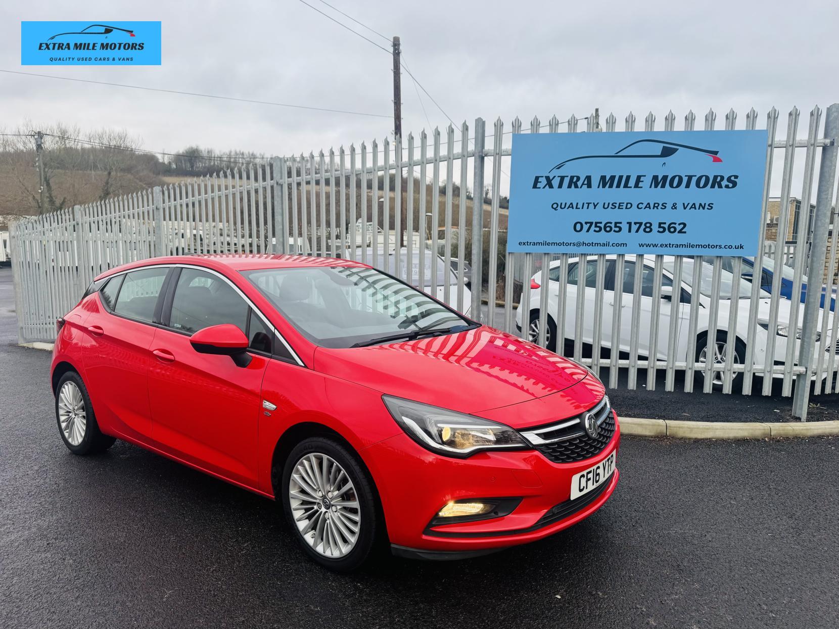 Vauxhall Astra 1.6 CDTi BlueInjection Elite Nav Hatchback 5dr Diesel Auto Euro 6 (136 ps)